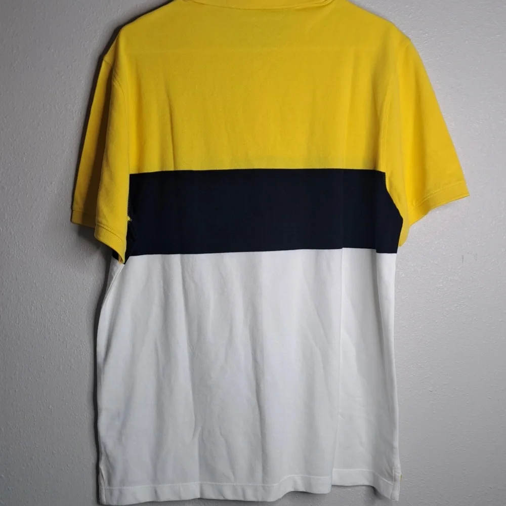 NWT Banana Republic Men's Polo Shirt Cotton Large Tall Cotton Multicolor